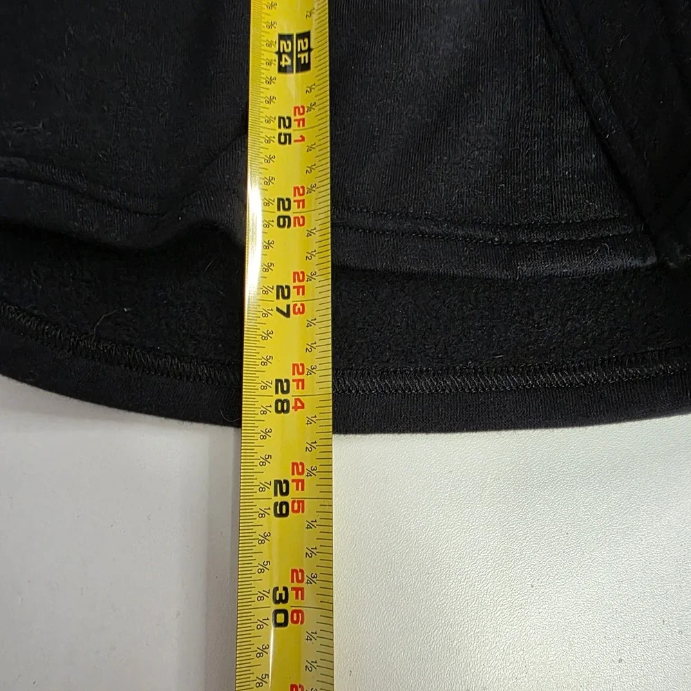 Savage X Fenty Black Oversized Button Up Sweatshirt  Size 8-12 W or‎ 38-40 Men